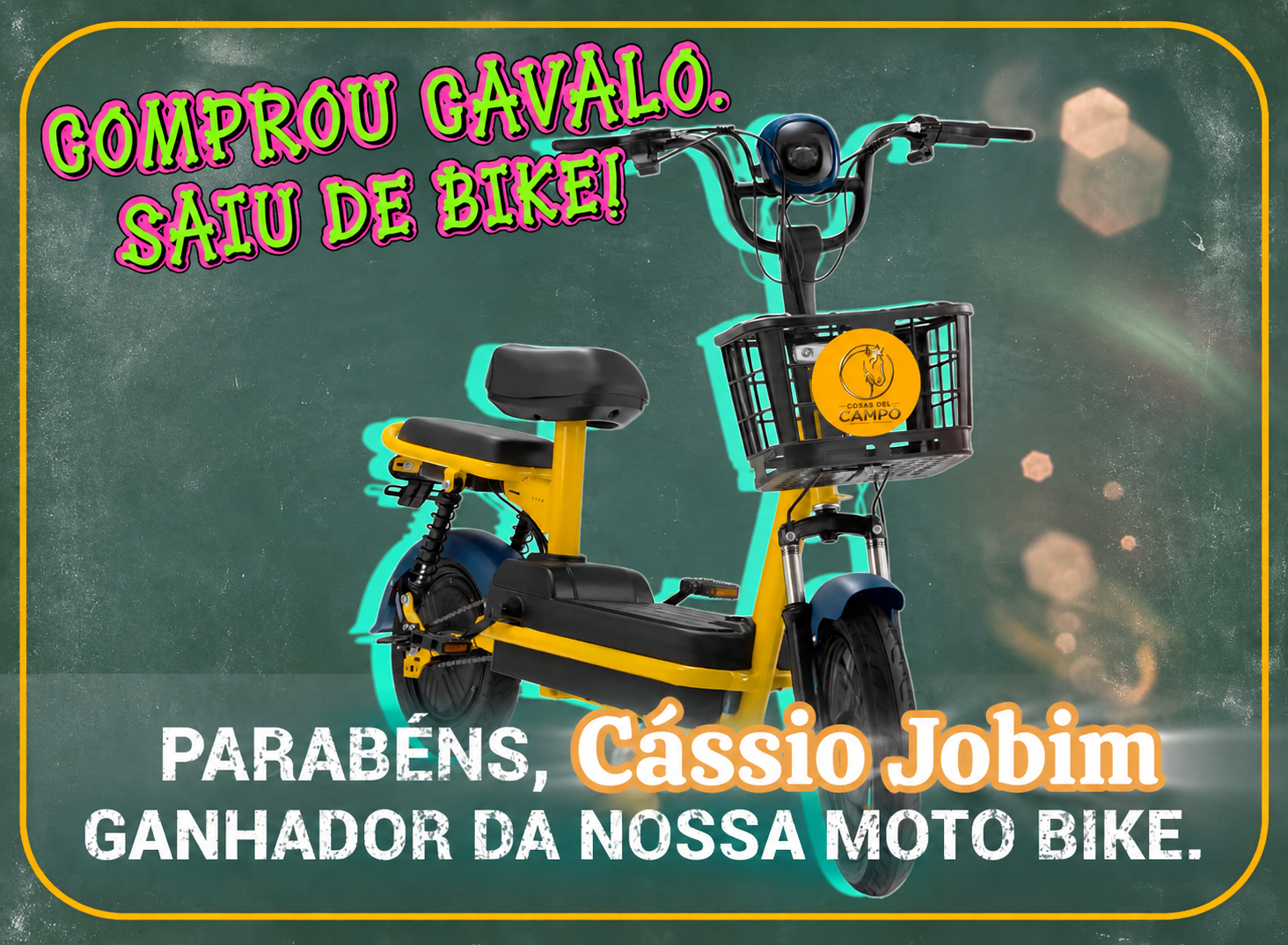 COMPRO CAVALO SAIU DE BIKE